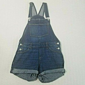 Old Navy Girls Denim Shortalls Overalls Sz XL (14)
